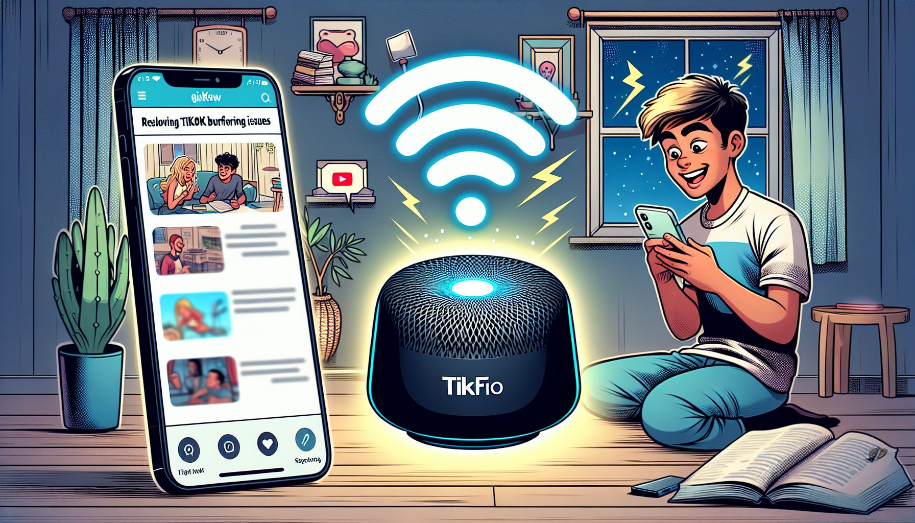 Google Nest Wi-Fi 메시 네트워크로 TikTok 버퍼링 문제 해결